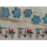 Shinny Silicon Printing Logo Screen Printing Label For Woven Tape
