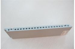 China Lightweight Blue Terracotta Facade Panels Stable For Building Curtain Wall supplier
