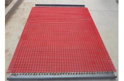 China Partially Welded Polyurethane Vibrating Screen Mesh For Quarry supplier