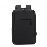 Recycled Work Computer Backpack Soft Handle 600D Fabric Business Bookbag for sale