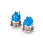 22mm Metal Push Button Switch Waterproof Self Reset 5 Pin Terminal for sale