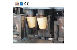 China Automatic Wafer Rolled Cone Making Machine 28cast Iron Baking Templates supplier