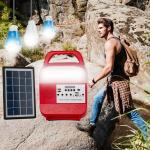 DC Solar System Portable Lighting solar panel system for home solar Charger for sale