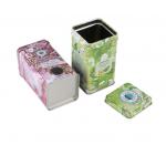 Eco Friendly Customized Coffee Tins with Screw On Lids for sale