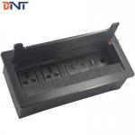 Conference Table Power Outlets Aluminum Alloy Flip Up Socket for sale