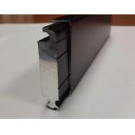 Detachable 6063 Aluminium Patio Fence Profiles For Indoor Outdoor Railing Glass for sale