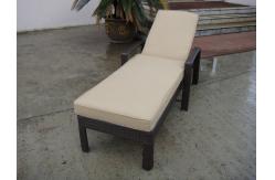 China Foldable Rattan Sun Lounger supplier