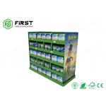4C Color Printing Bespoke Promotion Customized Corrugated Floor Cardboard Display Stand for sale