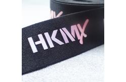 China 35MM Printed Elastic Band Screen Printing Logo On Band supplier