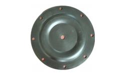 China Black Valve Rubber Diaphragm With Exceptional Abrasion Resistance And Temperature Tolerance supplier