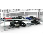 2 Layers Automated Car Parking System 2000kg Hydraulic Car Parking Lift for sale