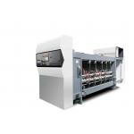 Automatic Steel Flexo Printing Cardboard Box Die Cutting Machine For Different Corrugated Carton Required for sale