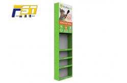 China Easy Assembly Cardboard Paper Side Wing Display Professional Free Design With Hooks supplier