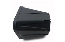 China Durable whole sales  black plastic seedling pot small square shape nursery pot supplier