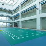 Shore A Badminton Sport Flooring Indoor Sport Court Flooring For Basketball Volleyball for sale