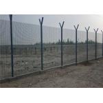 Spike Top On Pe Coating Anti Climb Security Fencing 3.0mm