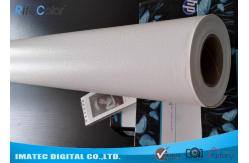 China Microporous Glossy Poly Cotton Inkjet Printing Canvas Waterproof For Pigment Inks supplier