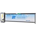 Advertising Car Parking Boom Barrier Gate With Vehicle Identification System for sale