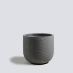 Texture Surface GRC Flower Planters Round Shape For Stunning Plant Displays