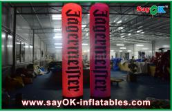China Advertising Inflatable Lighting Pillars / Columns Balloon With Logo Printing supplier