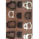 4 PCS Essential Baking Tools , Cartoon Cake Decorating Moulds Tool Set for sale
