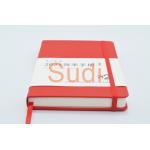 Elastic Band 128 sheets 21cm Hardcover Leather Notebook
