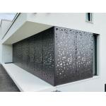OEM Black Aluminum Slat Fence Panels Fireproof Expandable Foil Wrought Iron for sale