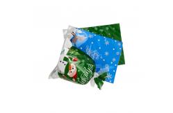 China Chocolate PET / VMPET / PE Christmas Wrapping Bags With Drawstrings No Handle supplier