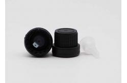 China Tamper Evident Plastic Screw Caps 20mm With Insert For Glass Bottles supplier