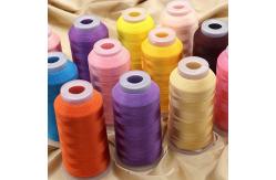China Transparent Cone Material 120d/2 Rayon Thread 120g 5000y for Computerized Embroidery supplier