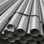 2205 904L Polished Hairline SS Round Pipe For Build Material Cold drawing