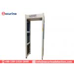 Forehead Thermometer Walk Through Metal Detector Gate 1.5m Height Temperature Sensor for sale