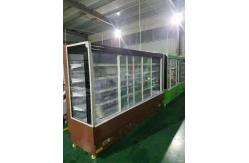 China Cold Drink Commercial Glass Door Freezer supplier