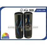 Glossy Lamination Round Kraft Paperboard Paper Packaging Tube For Perfume for sale