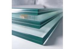 China High Temperature Laminated Flat Tempered Glass With Holes And Notches supplier