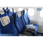 Airline Boarding Memory Foam Cushion For Long Travelling Promoting Sleep for sale