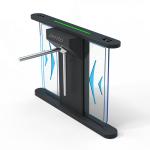 Full Automatic Tripod Turnstile Gate with 304 Stainless Steel Construction AC 220V/110V and 30-45 Persons Per Minute Capacity for sale