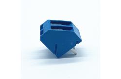 China HQ330-5.0mm Pitch Pluggable Screw Terminal Blue 2P Wire Connector supplier