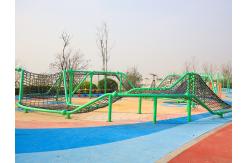 China Playground Commercial Outdoor Rope Climbing Net With Customized Design supplier