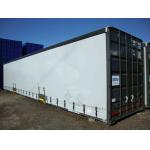 Pallet Wide 45ft Curtain Side Shipping Container Easy Loading Unloading for sale