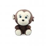 Skin Friendly Polypropylene Cotton Filling Monkey Plush Pillow for sale