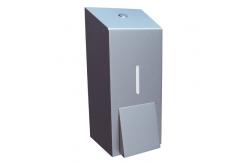 China Smart Stainless Steel Soap Dispenser Manual 500ml Capacity With Dispoable Bag supplier