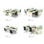 modern 4 seater office panel partition furniture for sale