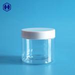 Nontoxic Round Plastic Containers With Screw On Lids Eco Friendly for sale