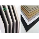 900gsm Recycled Grey Board Paper / Thick Grey Cardboard Sheets for sale