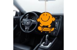 China Hanging Long Lasting Vanilla Scent Paper Air Freshener For Auto supplier