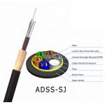 ADSS Fiber Optic Cables Outdoor Single / Double Jacket Communication