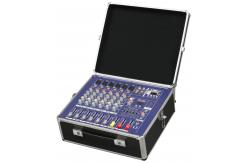 China Sturdy Portable Professional Audio Mixer With Fightcase PM600USB supplier