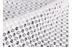 China DTM French Venice Guipure Lace Fabric Embroidered Chemical Poly Milk For Apparel supplier