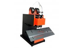 China Electric Single/Double Hohner Head Flat Binding Saddle Stitching Wire Booklet Maker Machine supplier